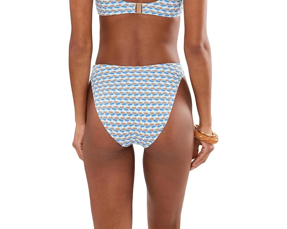 Трусы-бикини Seafolly Mala с высоким вырезом и полным покрытием