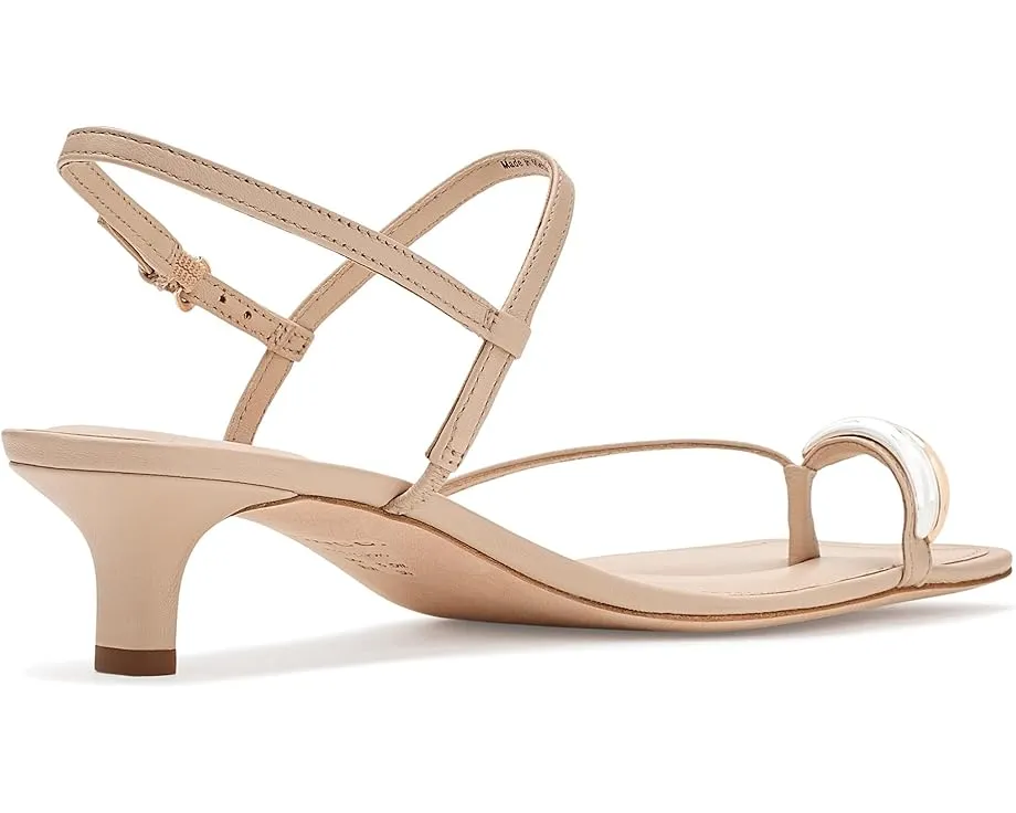 Vince Polli с ремешками и кольцом на носке на низком каблуке