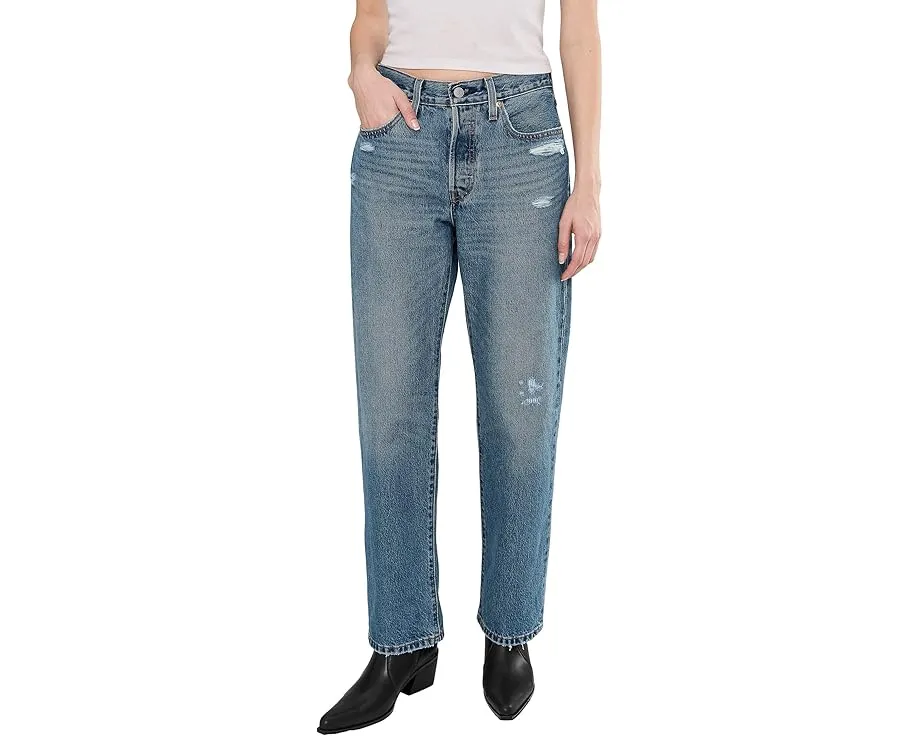 Джинсы Levi's 90s 501 с прямым кроем и свободным силуэтом