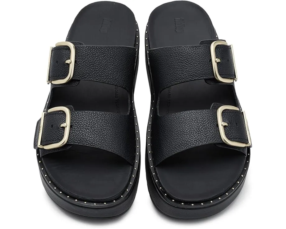 Сланцы FitFlop Gen FF Max Buckle с двумя перемычками из мягкой кожи