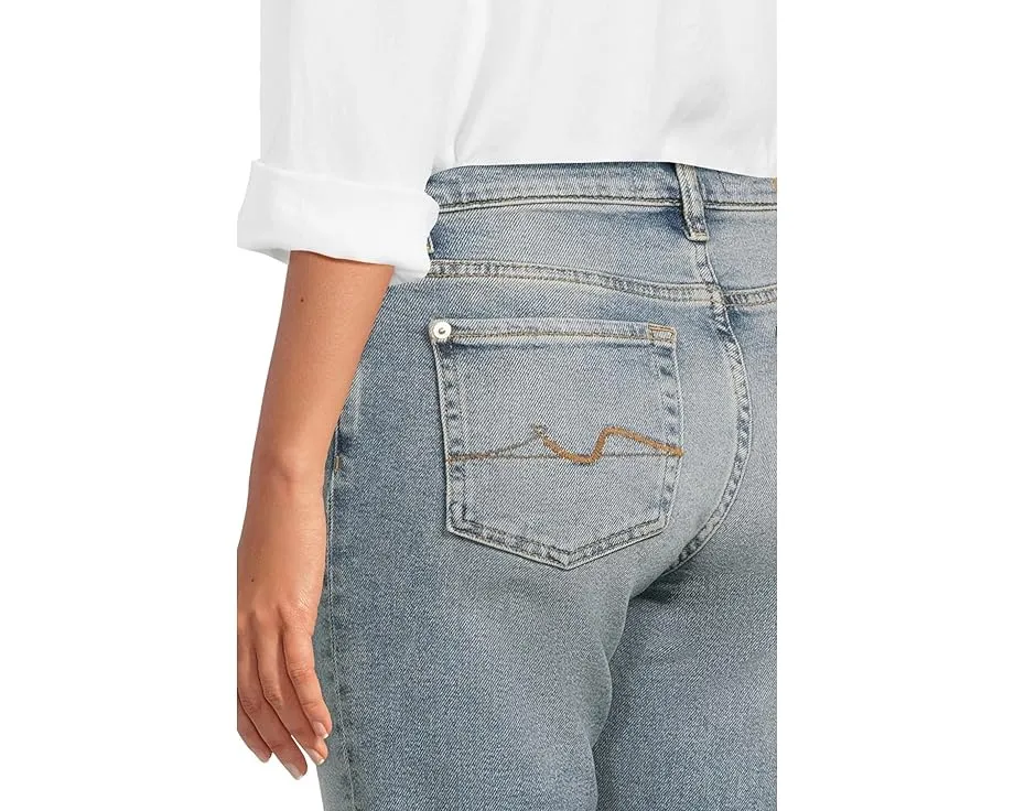 Джинсы Daisy Ankle Bootcut от 7 For All Mankind с клешём и средней посадкой