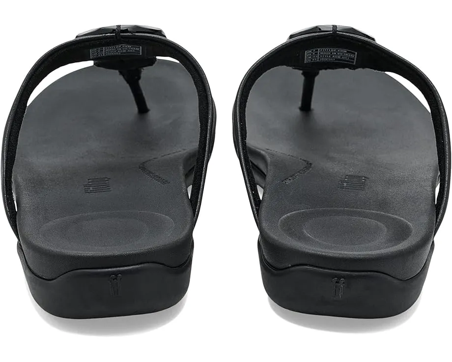 Босоножки Solay Glossy Disc с перепонкой на мыске FitFlop