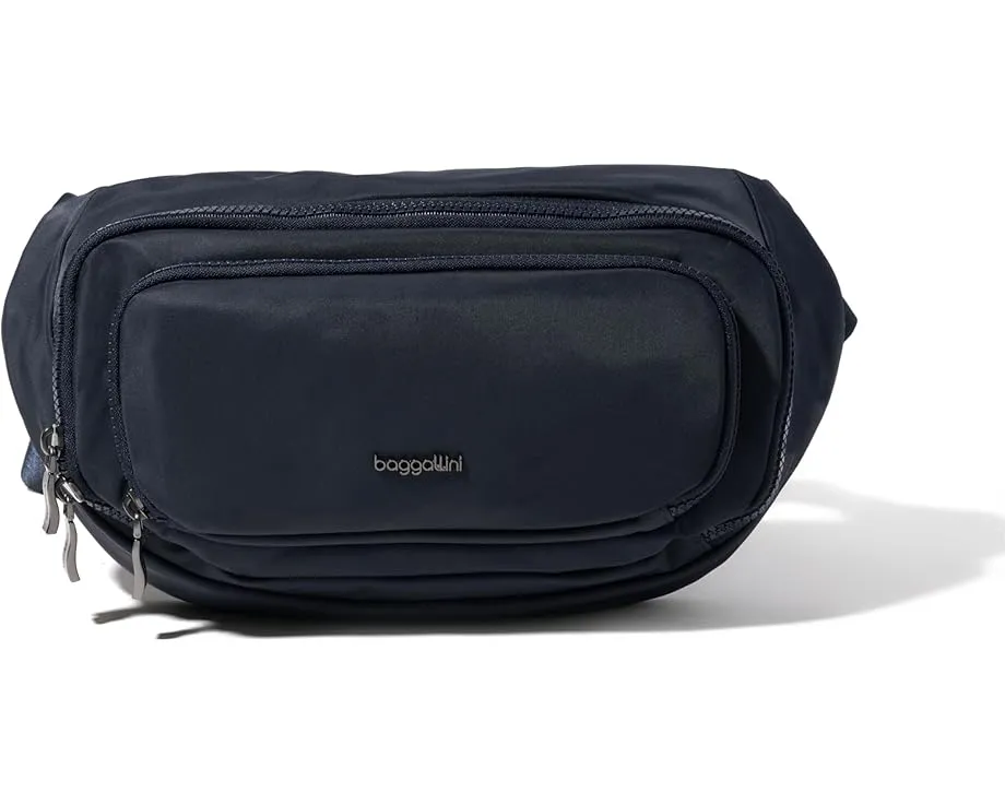 Baggallini Поясная сумка On The Go Large с двумя отделениями