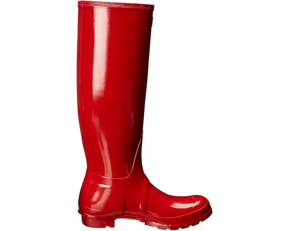 Высокие глянцевые резиновые сапоги Hunter Original Tall Gloss