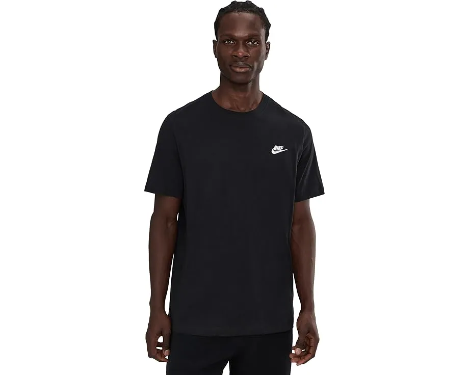 Футболка Nike Sportswear Club с вышитым логотипом Futura из 100% хлопка