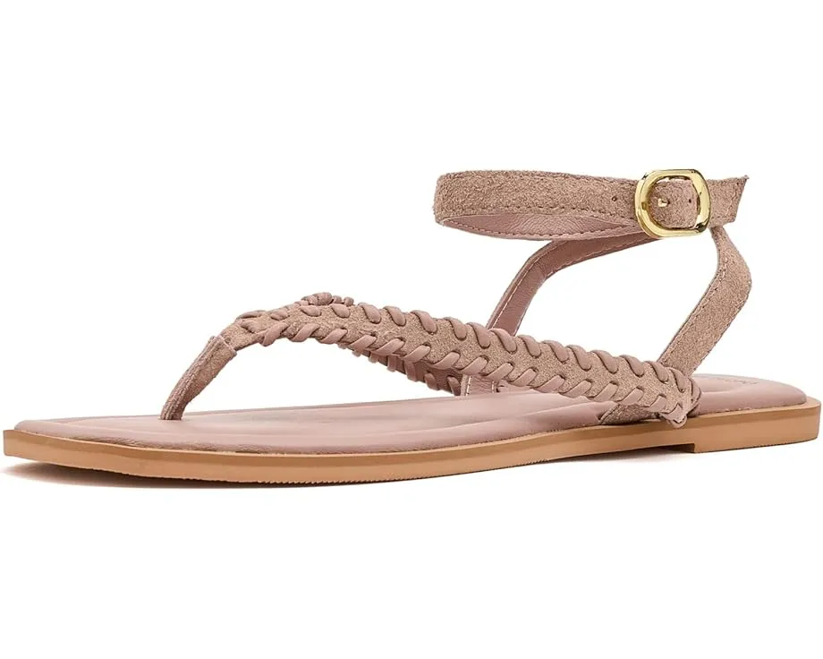 Сандалии Free People Waverly Whipstitch с ручной строчкой и открытым носком