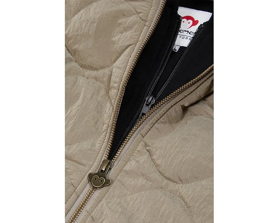 Детская куртка BX Bomber Appaman Kids с капюшоном и стеганой подкладкой