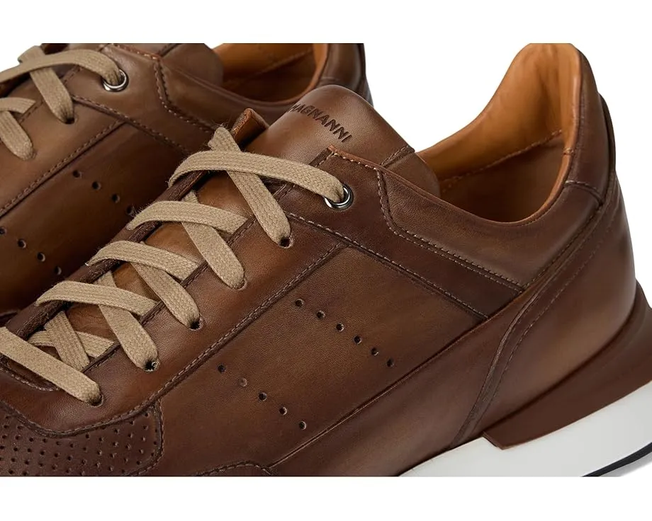 Кроссовки Magnanni Bravo из кожи с мягкой стелькой и круглым носком
