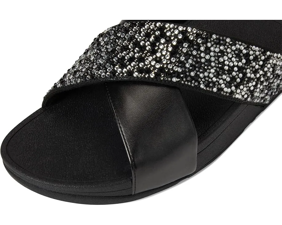 FitFlop Сланцы Lulu Crystal-Mix с кристаллами и технологией MicroWOBBLEBOARD