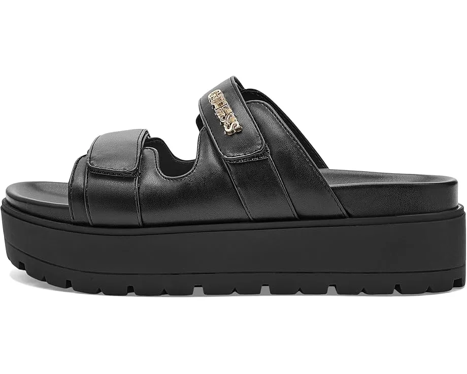 Сандалии GUESS Faxon на платформе с регулируемыми ремешками