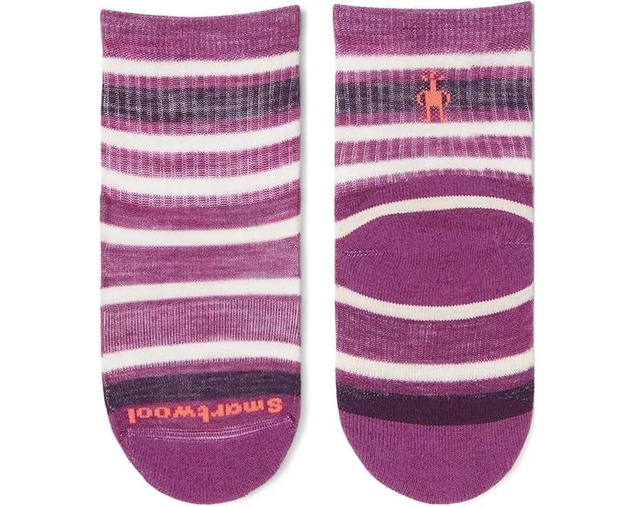 Детские носки Smartwool Hike Light Cushion с полосками и легкой амортизацией