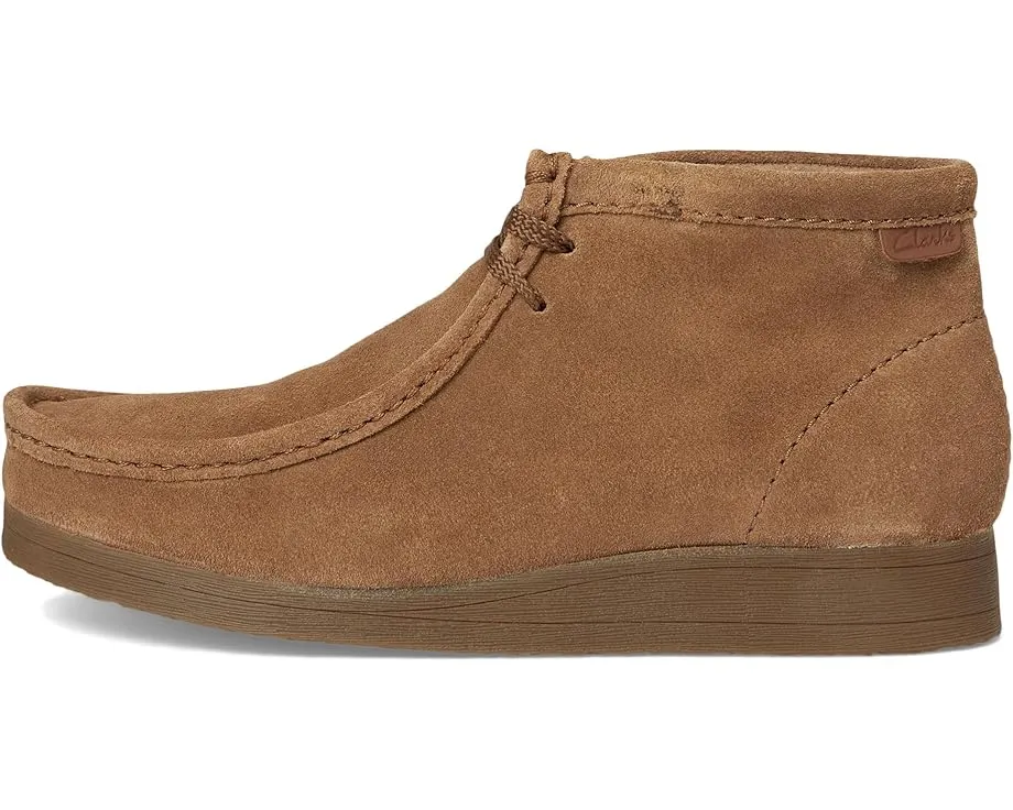 Ботинки Clarks Wallaston из замши с комфортной стелькой и подошвой крепового эффекта