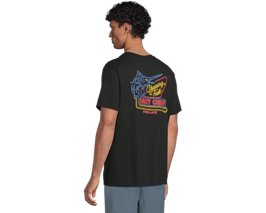 Футболка Salty Crew Neon Sign с коротким рукавом и неоновым принтом
