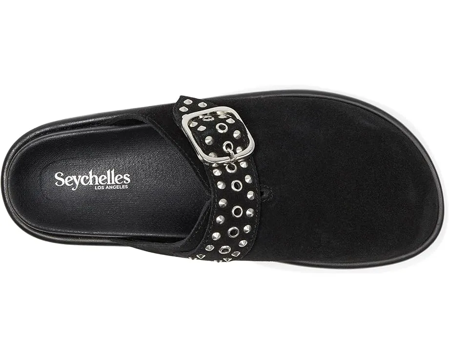 Мюли Seychelles Acclaim из замши на платформе с круглым носком