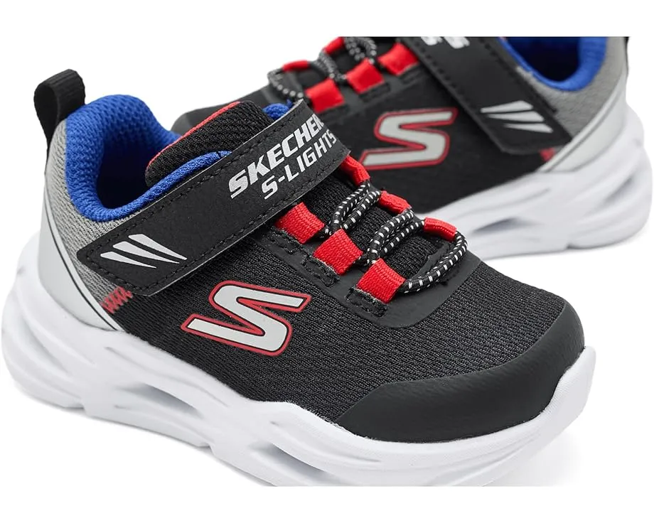 Детские кроссовки SKECHERS KIDS Lil'Glide Step Lights со светящейся подошвой