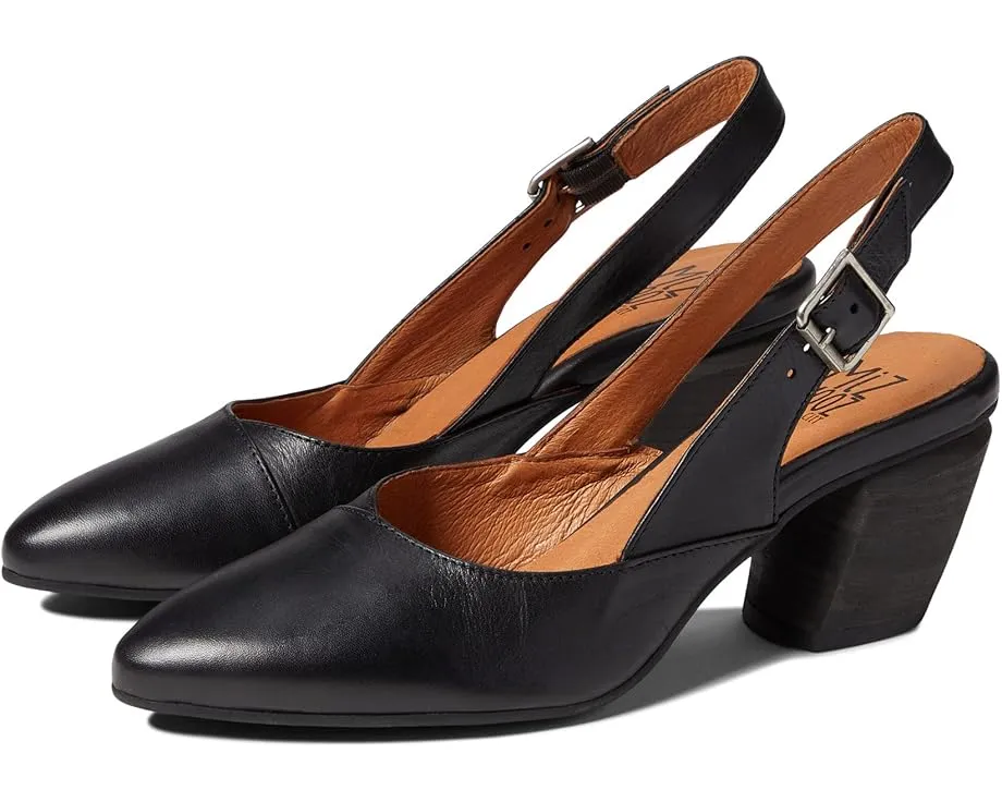 Туфли Miz Mooz Aurora с острым носком и квадратным каблуком