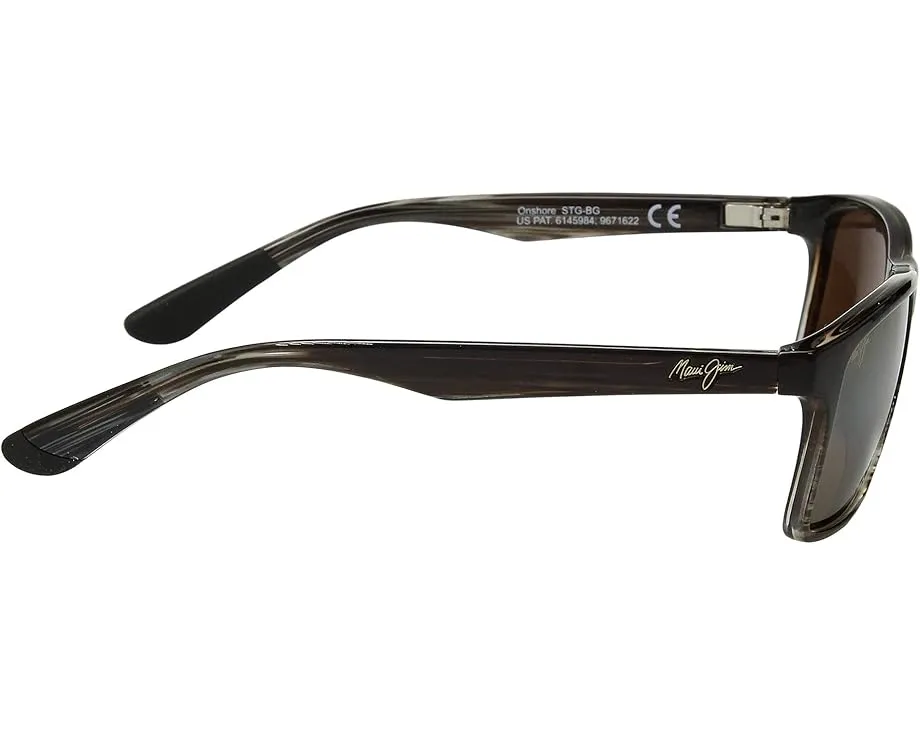 Maui Jim солнцезащитные очки Onshore с поляризационными линзами SuperThin