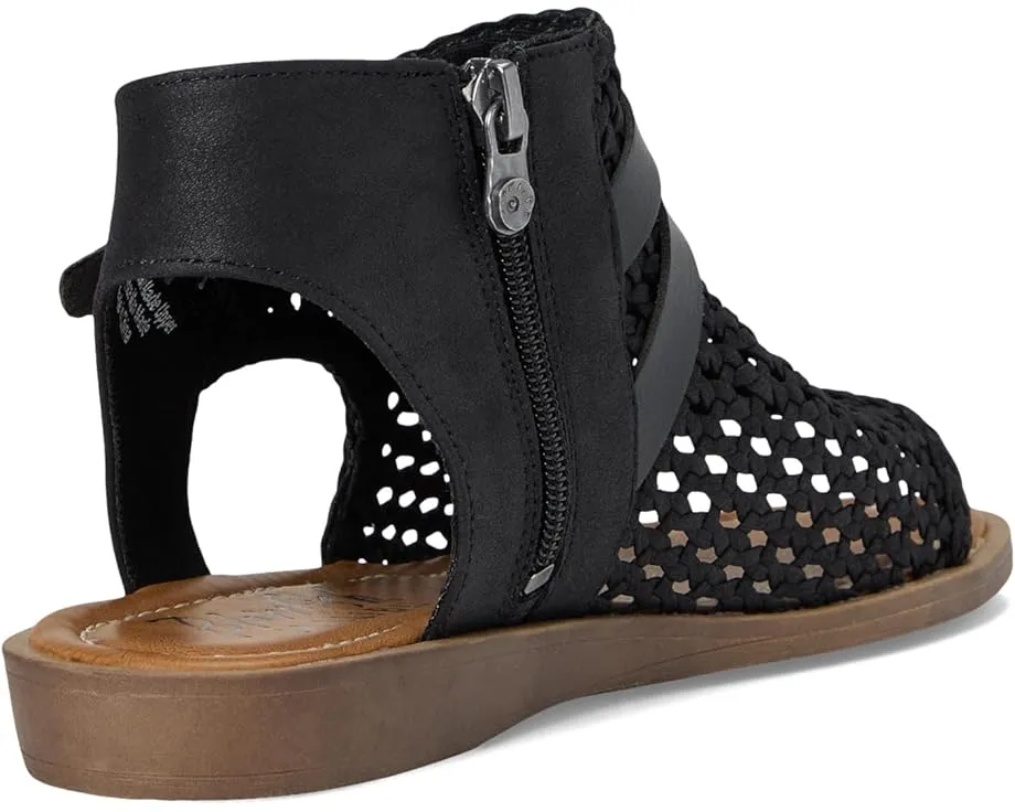 Веганские сандалии Blowfish Malibu Dream с плетеным верхом и застежкой-молнией