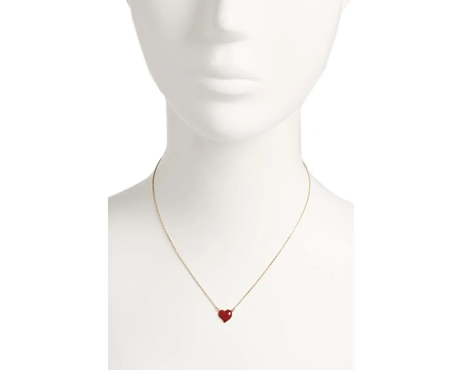 Кулон Amour от Kate Spade New York в форме сердца на цепочке