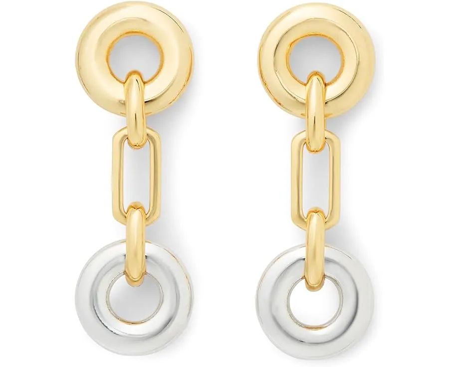 Серьги Interlock Linear с кубическим цирконием от Kate Spade New York