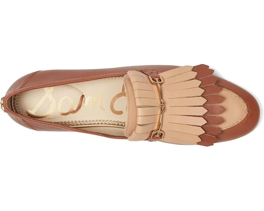 Лоферы Sam Edelman Liz из состаренной кожи с килти и металлической пряжкой