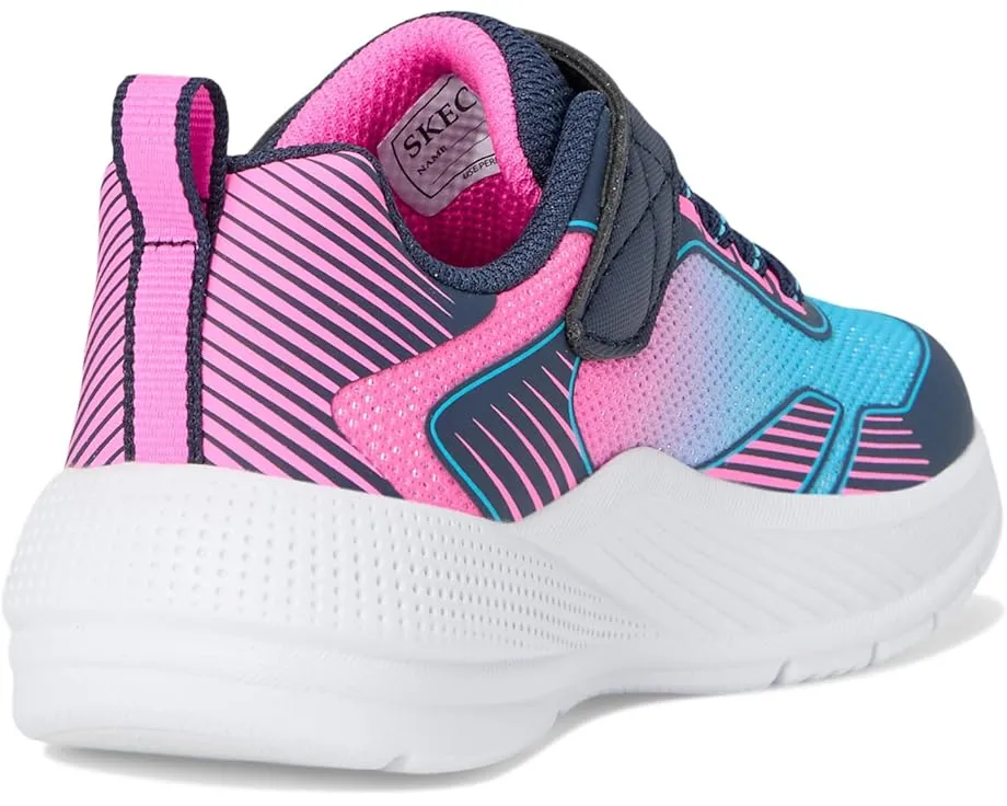 SKECHERS KIDS Microspec Advance Oasis Point детские кроссовки с 3D принтом и застежкой на липучке