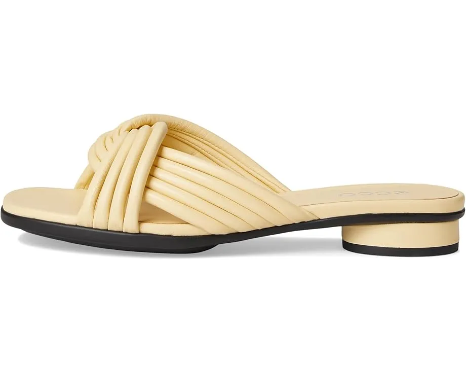 Сандалии ECCO Sculpted Alba 25 Slide с низким каблуком и узлом на ремешке