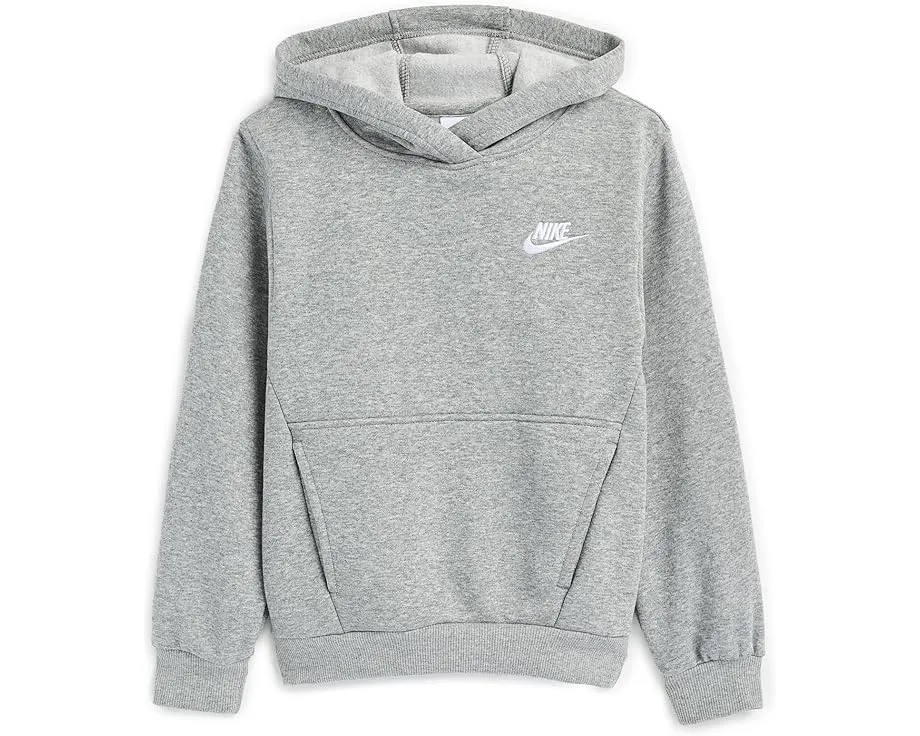 Nike толстовка Sportswear Club Fleece на молнии для детей больших размеров