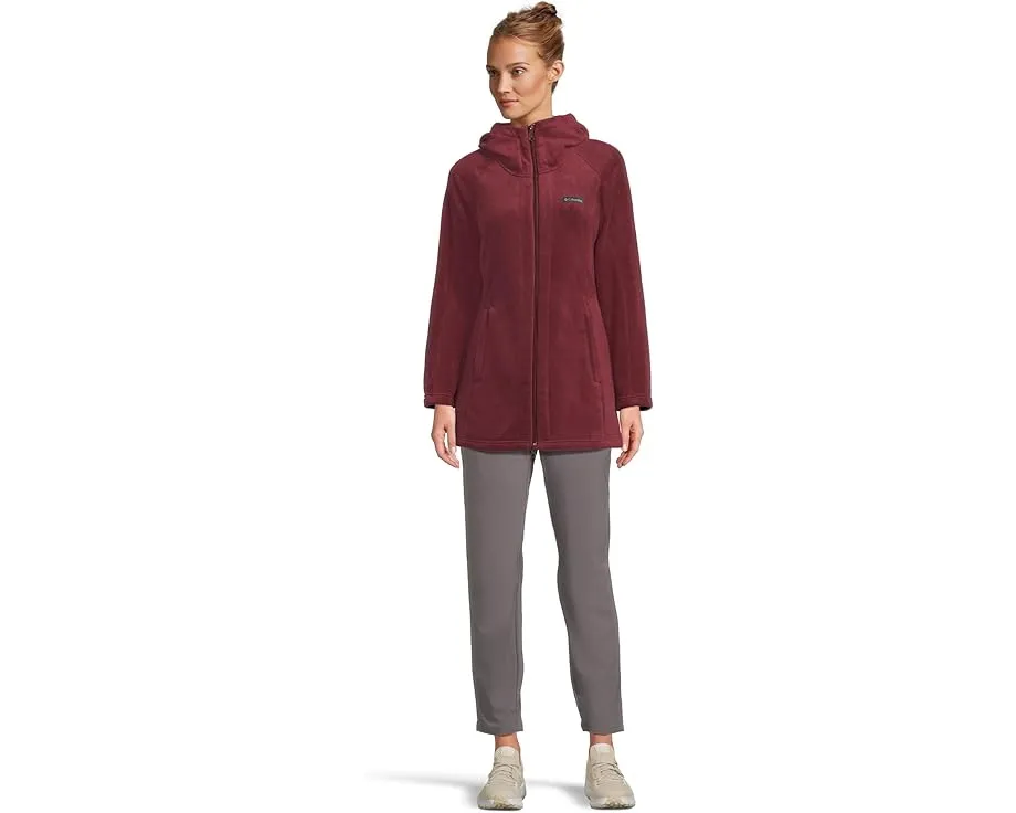 Длинный худи Columbia Benton Springs II из флиса MTR с капюшоном