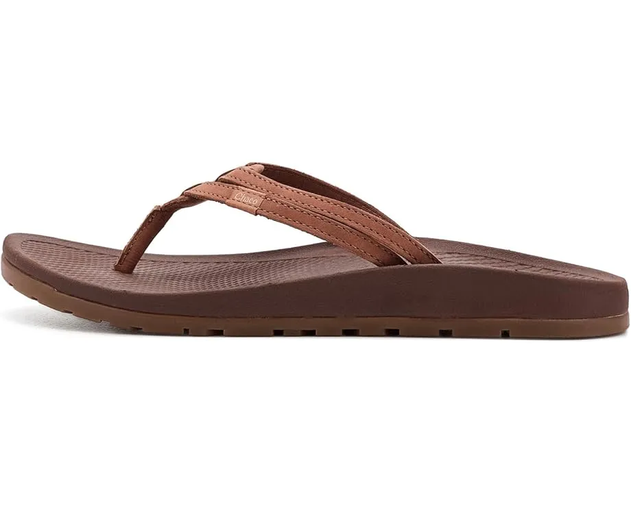 Шлепанцы Chaco Lowdown Leather Flip из натуральной кожи