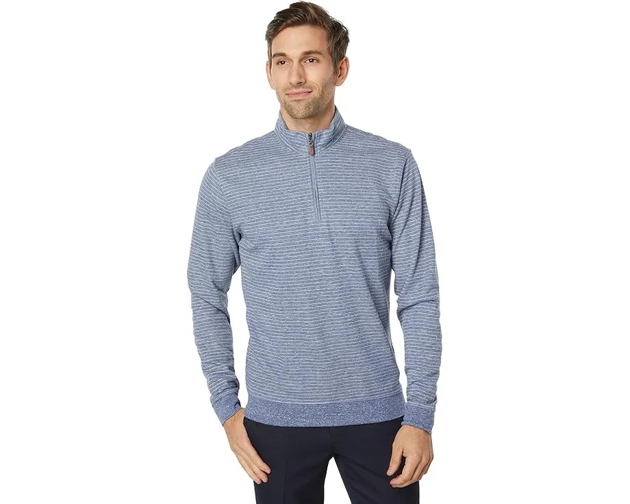 johnnie-O толстовка Skiles Performance 1/4 Zip с воротником