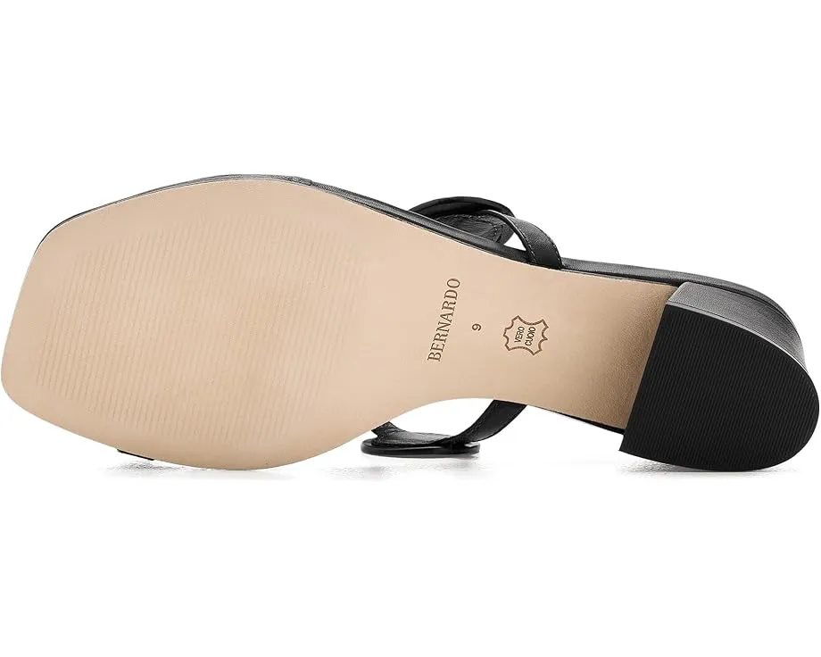 Босоножки Bernardo Jupiter Moon с аппликациями на квадратном каблуке