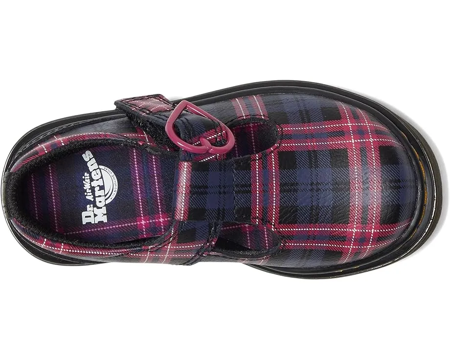 Туфли T-bar Dr. Martens Polley II T для малышей с перфорацией