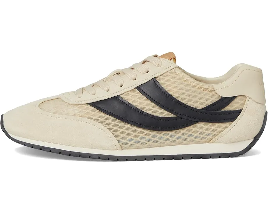 Кроссовки Vince Oasis Runner-W на шнуровке из мягкой кожи с контрастными деталями