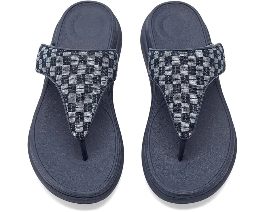 FitFlop Сандалии F-Mode Go Adj. в клетку и деним