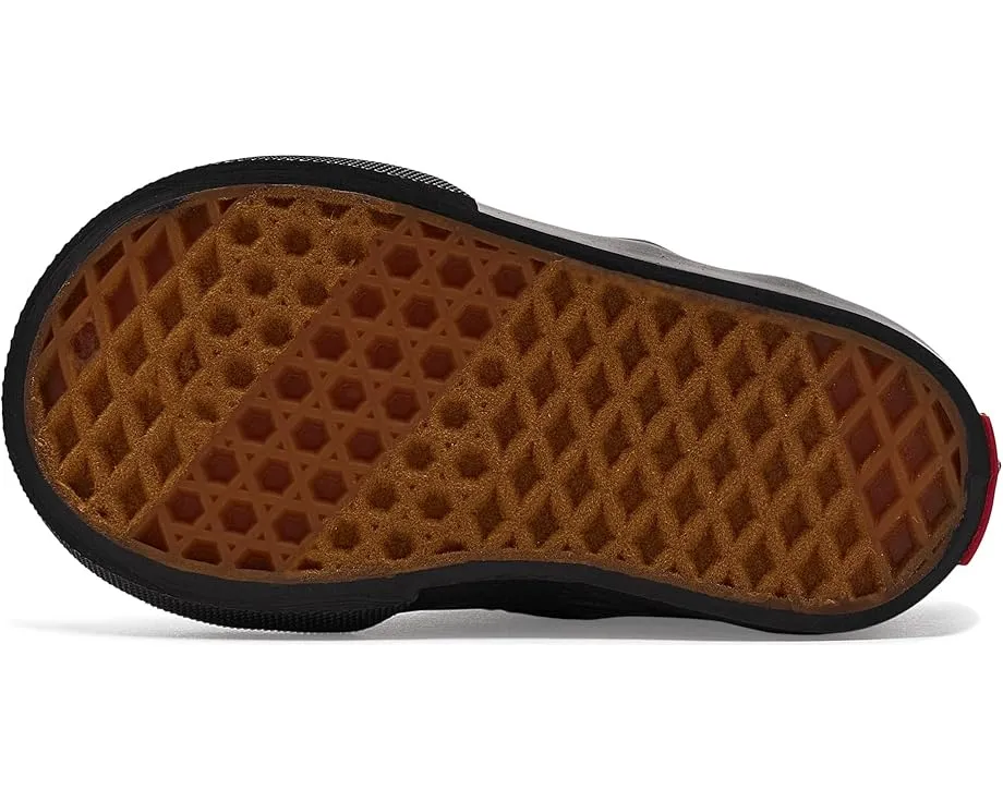 Детские кеды Vans Kids Authentic Elastic V на липучке с эластичными шнурками