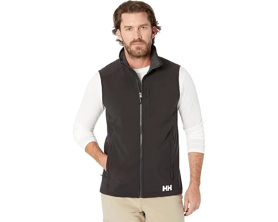 Helly Hansen Paramount Softshell Vest с подкладкой из флиса и карманами на молнии
