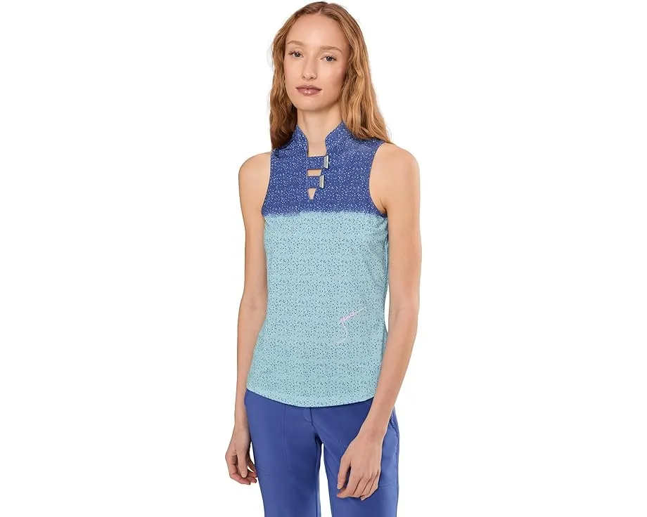 Поло Jamie Sadock без рукавов с точечным принтом Dotted Up