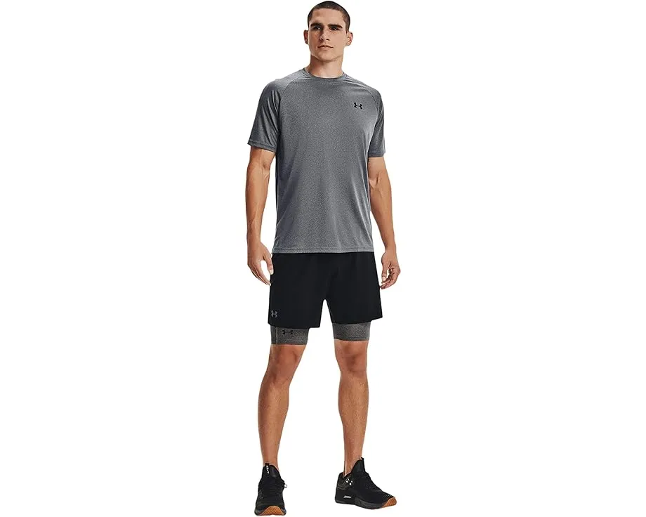 Under Armour Heatgear Armour длинные шорты с карманом и вентиляцией
