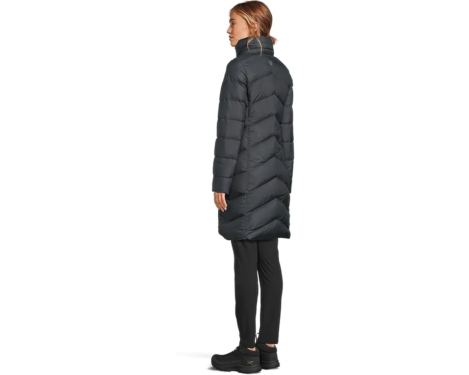 Пуховик Marmot Montreaux с капюшоном и отделкой из искусственного меха