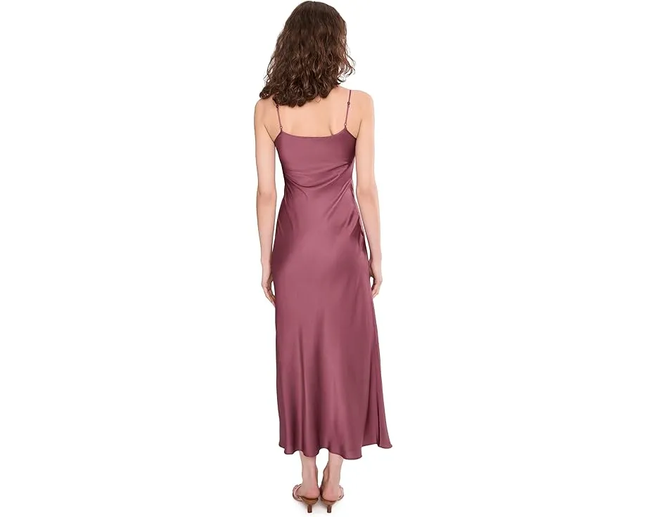Платье AllSaints Bryony с запахом и длиной до щиколотки
