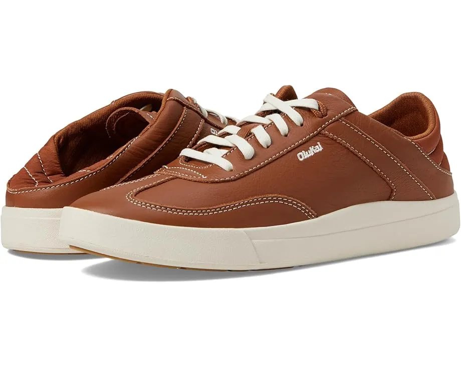 Обувь OluKai Ha'Upu из натуральной кожи с контрастной строчкой