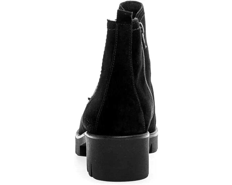 Ботинки Gabor 31.710 на низком каблуке из велюра