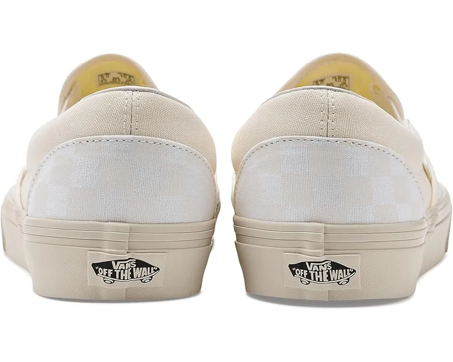 Vans Classic Slip On слипоны с вафельной подошвой и мягким воротником