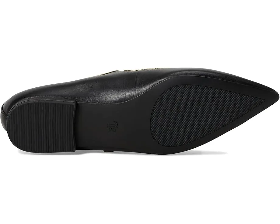 Туфли-оксфорды Londyn из кожи Mary Jane с металлизированной отделкой от Lauren Ralph Lauren