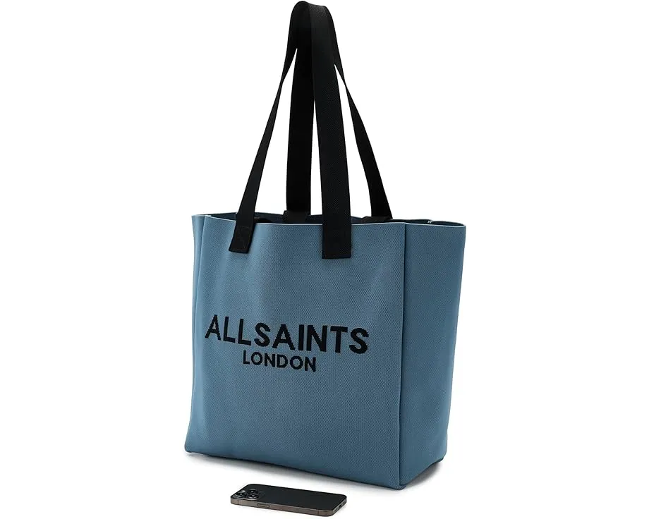 Сумка-тоут AllSaints Izzy East/West из переработанного полиэстера с логотипом