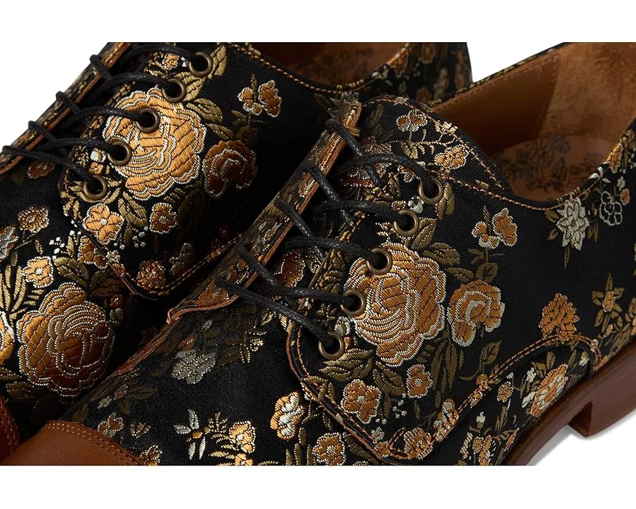Туфли Taft Jackshoe оксфорды из кожи с контрастной тканью и кожаной подошвой