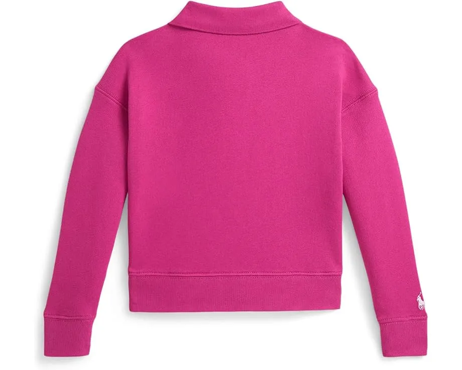 Толстовка Polo Team из махровой ткани с воротником-поло для малышей и младших детей Polo Ralph Lauren