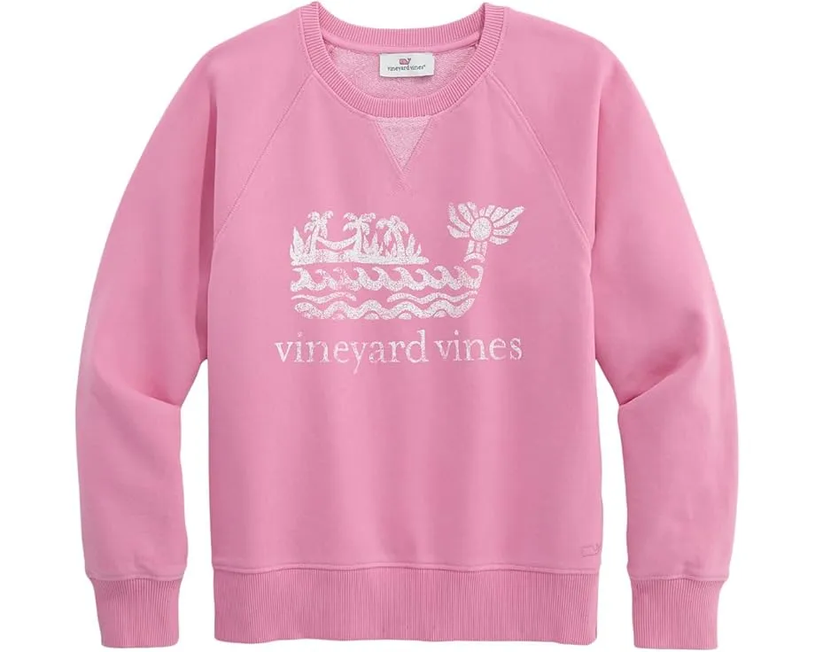 Детский свитшот Vineyard Vines Kids Terry Crew из френч терри