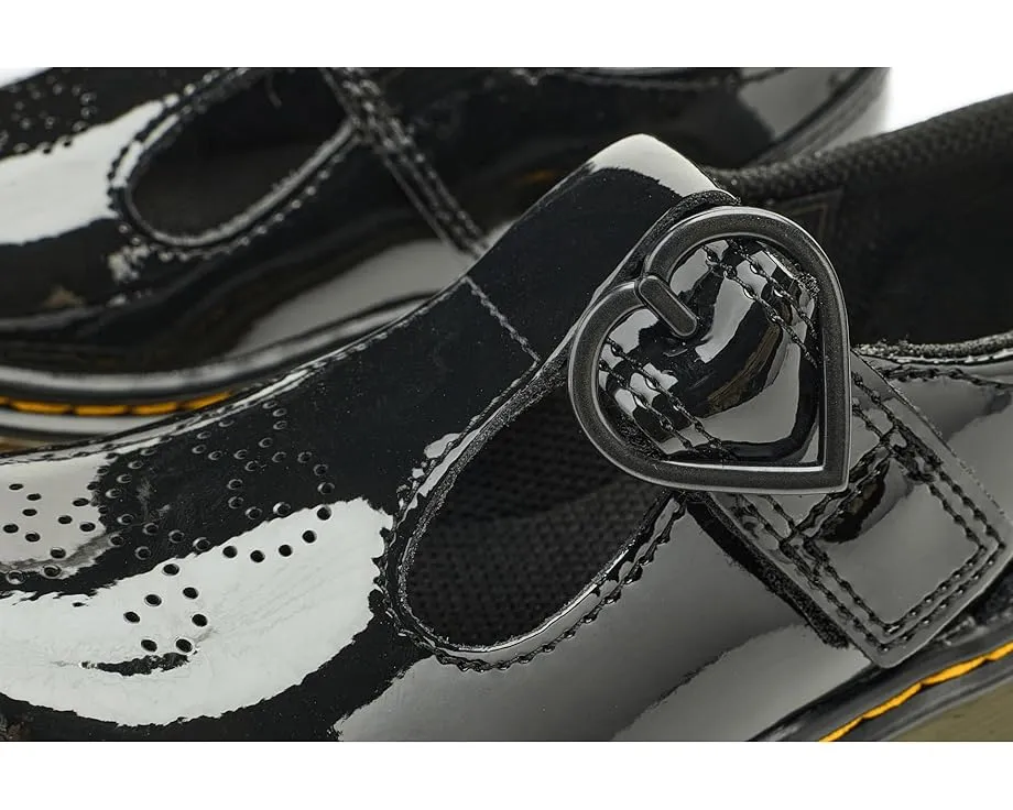 Туфли T-bar Dr. Martens Polley II J для детей с перфорацией